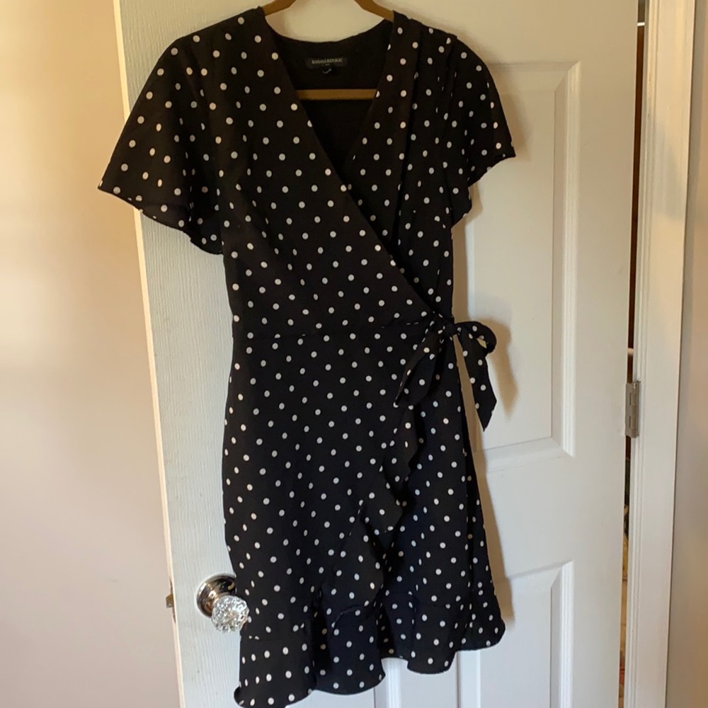banana republic wrap dress